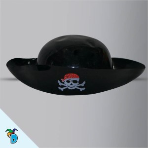 Sombrero Pirata Plástico